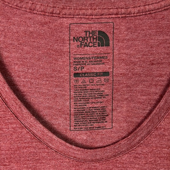 The North Face Gold Spell Out Short Sleeve Classic Fit Top Small - Picture 2 of 6